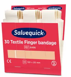 CEDERROTH Salvequick Pansement pour doigt, textile
