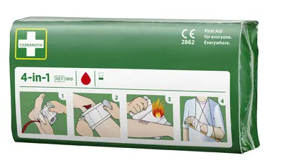 CEDERROTH Bandage hémostatique 4-en-1, universel
