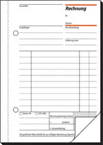 sigel Formularbuch "Rechnung", A5, 3 x 40 Blatt, SD