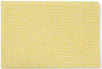 HYGOCLEAN Torchon & chiffon de nettoyage, couché, jaune