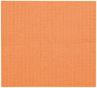 HYGOCLEAN Chiffon-éponge, 200 x 180 mm, pack de 10, orange