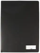 sigel Reliure pour manifold, A4, PU, noir
