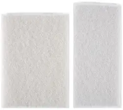 HYGOCLEAN Pad non tissé, non-tissé doux, 250 x 115 mm, blanc