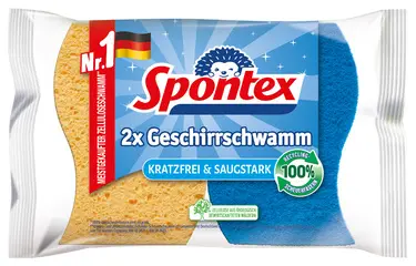 Spontex Éponge à vaisselle, pack de 2