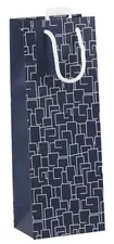 Clairefontaine Sac cadeau pour bouteille "Men in blue