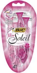 BIC Rasoir jetable Miss Soleil, pour femmes, pack de 4