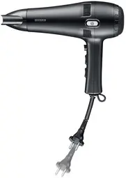 SEVERIN Sèche-cheveux HT 0165, avec cordon extractible, noir