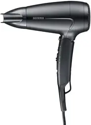 SEVERIN Sèche-cheveux de voyage HT 0159, noir
