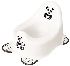 keeeper kids Pot pour bébé "adam panda", blanc avec motif
