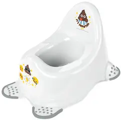 keeeper kids Pot pour bébé "adam emoji showtime", blanc