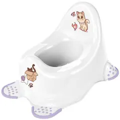 keeeper kids Pot pour bébé "adam cats", blanc