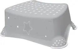 keeeper kids Marchepied tomek "stars", gris & impression