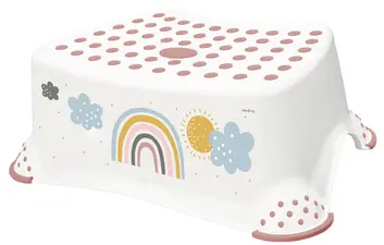 keeeper kids Marchepied "tomek Rainbow", blanc