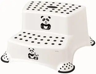 keeeper kids Marchepied "igor panda", 2 marches, blanc