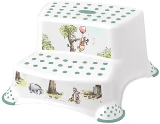 keeeper kids Marchepied "igor winnie", deux marches, blanc