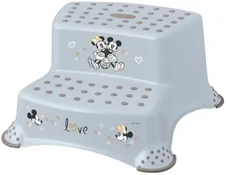 keeeper kids Marchepied "igor minnie", 2 marches,bleu pastel