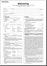 sigel Vordruck "Mietvertrag", SD, A4, 4 x 2 Blatt