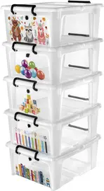 CEP Boîte de rangement KIDS, 20 litres, set de 5