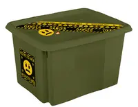 keeeper Boîte de rangement "karolina emoji danger", 30 L