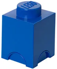 LEGO Brique de rangement STORAGE BRICK 1, 1,2 litre, bleu