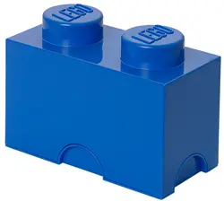 LEGO Brique de rangement STORAGE BRICK 2, 2,6 L, bleu