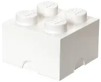 LEGO Brique de rangement STORAGE BRICK 4, 5,7 L, blanc