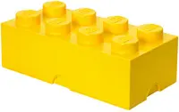 LEGO Brique de rangement STORAGE BRICK 8, 12 L, jaune