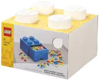LEGO Brique tiroir STORAGE BRICK DRAWER 4, 1 tiroir, blanc