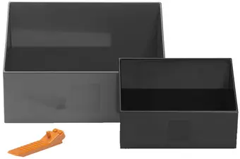 LEGO Jeu de pelles à briques BRICK SCOOPER SET, noir & gris