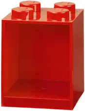 LEGO Étagère en forme de brique BRICK SHELF 4, rouge