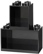 LEGO Set d'étagères en forme de brique BRICK SHELF, noir