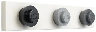 LEGO Portemanteau WALL HANGER RACK, noir/gris/gris foncé