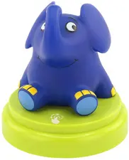 ANSMANN Veilleuse mobile "Elephant", bleu/vert