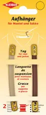 KLEIBER Bride de suspension pour manteau, marron / beige