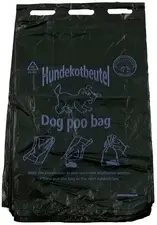 dm-folien Sac à déjections canines, 200 x 320 mm, bloc, noir