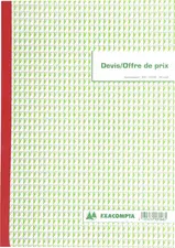 EXACOMPTA Manifold "Devis Offre de prix", 297 x 210 mm
