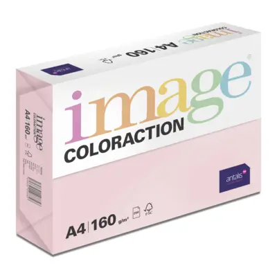 Papier Image Coloraction Tropic/rose clair 160g/m² A4 Carton de 5 paquets