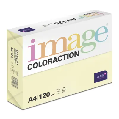 Papier Couleur A4 120 g/m² Image Coloraction Desert/Jaune