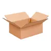 Caisse carton simple cannelure 350 x 350 x 200 mm