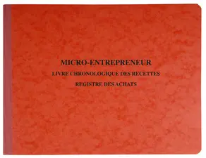 EXACOMPTA Piqûre "Livre chronologique Micro-entrepreneur