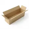 Caisse carton longue ouverture grand côté simple cannelure 600 x 150 x 150 mm