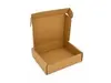 Boîte carton avec fermeture latérale 220 x 200 x 55 mm