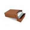 Boîte de cartes de visite Havane Kraft 60 mm x 95 mm x 36 mm