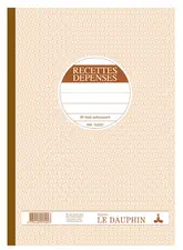 LE DAUPHIN Manifold "Recettes-Dépenses", 297 x 210 mm, dupli