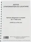 WEBER Notice d'information du locataire