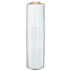 Film pré-étiré manuel, soufflé, étirabilité 0%, 6 µm, 390 mm, x 600.00 m, diamètre du mandrin : 50 mm, polyéthylène, collant interne, transparent, poids de la bobine : 1.60 kg, Boîte de 4 rouleaux