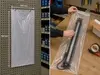 Sachet plastique liassé anti-rayures 25µm 350 x 780 mm