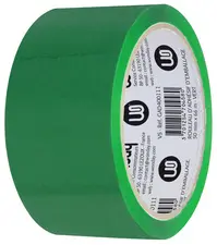 Wonday Ruban adhésif d'emballage, en PP, 50 mm x 66 m, vert