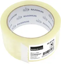 RAADHUIS Ruban adhésif d'emballage 48 mm x 66 m, transparent