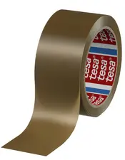 tesa Ruban adhésif d'emballage 4120, 50 x 66 m, marron